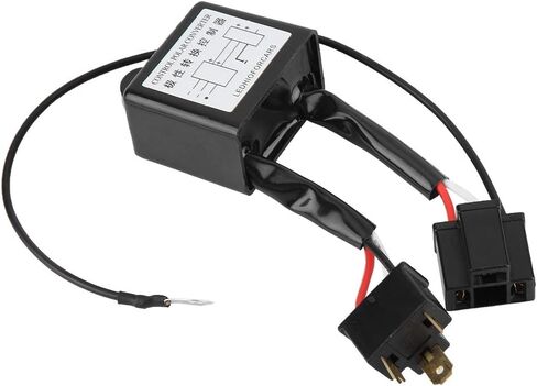 محول سلبي من Aramox، 2 قطعة محول سلبي من سبيكة LED محول سلبي محول تسخير قطبية عكسية لـ H4 in Saudi Arabia