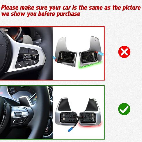 x xotic tech من ألياف الكربون نمط مجداف غطاء ملحقات غطاء الكسوة متوافق مع BMW 2 3 4 X1 X2 X3 X4 X5 X6 Series F30 F31 F15 F16 F25 F26 - غير مناسب F10 F11 in Saudi Arabia