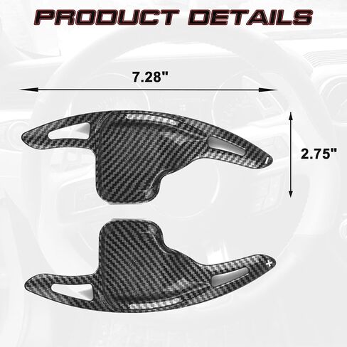 x xotic tech من ألياف الكربون نمط مجداف غطاء ملحقات غطاء الكسوة متوافق مع BMW 2 3 4 X1 X2 X3 X4 X5 X6 Series F30 F31 F15 F16 F25 F26 - غير مناسب F10 F11 in Kuwait