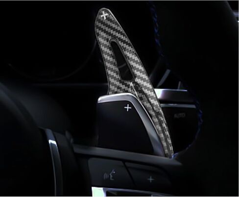 x xotic tech من ألياف الكربون نمط مجداف غطاء ملحقات غطاء الكسوة متوافق مع BMW 2 3 4 X1 X2 X3 X4 X5 X6 Series F30 F31 F15 F16 F25 F26 - غير مناسب F10 F11 in Kuwait