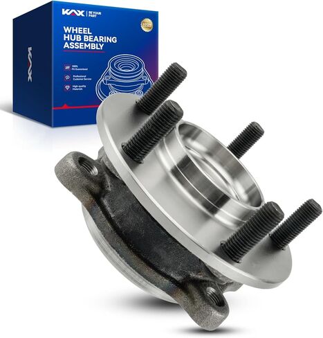 مجموعة محور تحمل العجلات الأمامية KAX 513354 متوافقة مع Mazda 3 2014-2018، Mazda CX-3 2016-2021، قطعة واحدة تحمل 5 عروات مع ABS in Saudi Arabia