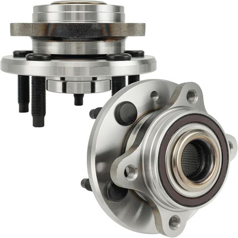 مجموعة محور تحمل العجلات الأمامية Torchbeam 513223 تناسب Ford Five Hundred 2005-2007، Ford Freestyle 2005-2007، Ford Taurus 2008-2009، Mercury Montego 2005-2007، Ford Taurus X 08-09، قطعتان و5 عروات in Saudi Arabia