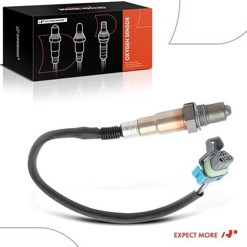 مستشعر الأوكسجين A-Premium O2 متوافق مع Chevy Silverado 2500 3500 01-02، Avalanche، Suburban & GMC Sierra 1500، Yukon & Buick Lacrosse، Allure & Cadillac & Pontiac، استبدال # 12565397، 12563345 in Saudi Arabia