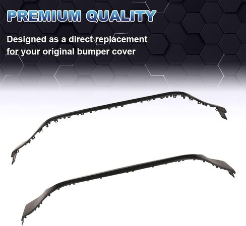 PIT66 Front Upper Bumper Cover Replacement Compatible With Jeep Cherokee 2014 2015 2016 2017 2018(Fit for Models Without Head Light Washers OR Park Assist Sensors ONLY. Does NOT Fit Trailhawk Models.) in Saudi Arabia