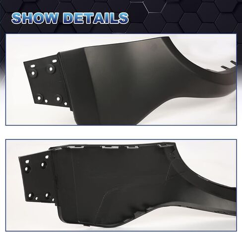PIT66 Front Upper Bumper Cover Replacement Compatible With Jeep Cherokee 2014 2015 2016 2017 2018(Fit for Models Without Head Light Washers OR Park Assist Sensors ONLY. Does NOT Fit Trailhawk Models.) in Saudi Arabia