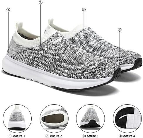 Wide Toe Box Shoes Cushioned Road Running Extra Wide Shoes Non Slip Mens Walking Breathable Sneakers for Wide Feet Comfortable Athletic Gym Workout in Saudi Arabia