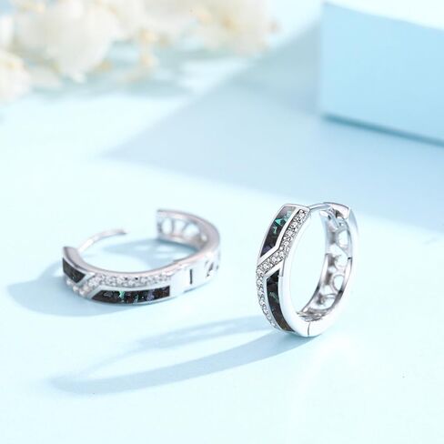 Turtle Earrings for Women 925 Sterling Silver Turquoise Turtle Leverback Earrings Turtle Huggie Hoop Earring Ocean Animal Jewelry Gifts in Kuwait