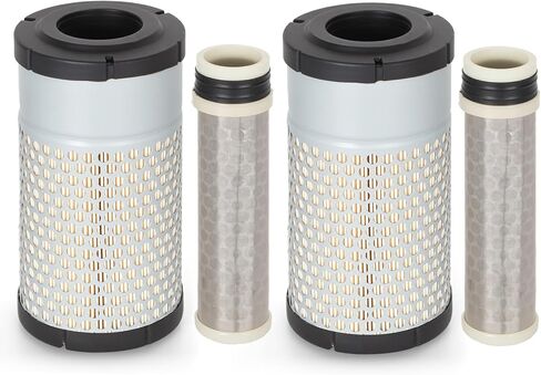 2 PCS 6C060-99410 6C060-99414 Engine Air Filter 32721-58242 Inner Filter - Fit for Kubota tractor B21 B2301 B2410 B2630 B2710B3200 B3300 B7300 B7400 B7410 B7500 B7510 B2601 B2920 B2910 F2260 in Kuwait
