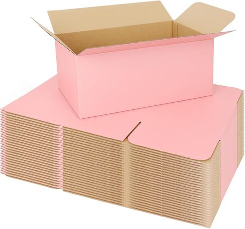 6x6x6 Shipping Boxes for Packaging Small Business, 30 Pack Black Corrugated Cardboard Boxes for Shipping Packing in Saudi Arabia