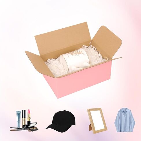 6x6x6 Shipping Boxes for Packaging Small Business, 30 Pack Black Corrugated Cardboard Boxes for Shipping Packing in Saudi Arabia