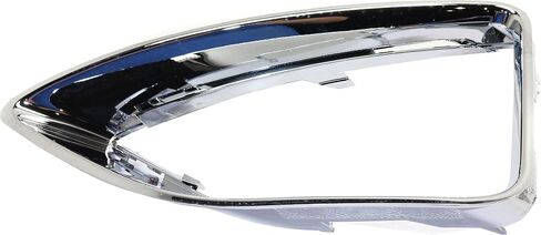 Garage-Pro Front, Driver Side Fog Light Trim Compatible with 2010-2012 Ford Fusion Chrome, Hybrid/SEL/(Sport 10-10) Models in Saudi Arabia