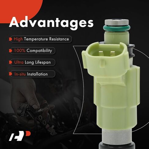 A-Premium Set of 4 Fuel Injectors Compatible with Mitsubishi Outlander 2003 2.4L in Saudi Arabia