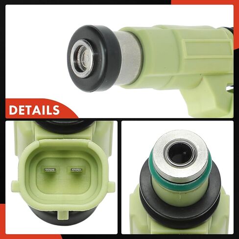 A-Premium Set of 4 Fuel Injectors Compatible with Mitsubishi Outlander 2003 2.4L in Saudi Arabia