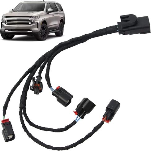 Left Fuel Injector Rail Wiring Harness Replace HAR002L 12673824 12623131 12690459 Fit for Chevrolet Chevy Cadillac GMC 5.3L 6.0L 6.2L 6.6L V8 Engine 2014-2016 in Saudi Arabia