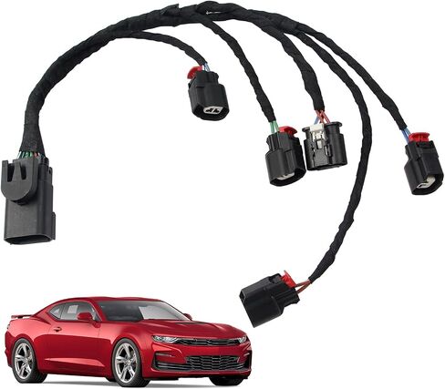 Left Fuel Injector Rail Wiring Harness Replace HAR002L 12673824 12623131 12690459 Fit for Chevrolet Chevy Cadillac GMC 5.3L 6.0L 6.2L 6.6L V8 Engine 2014-2016 in Saudi Arabia