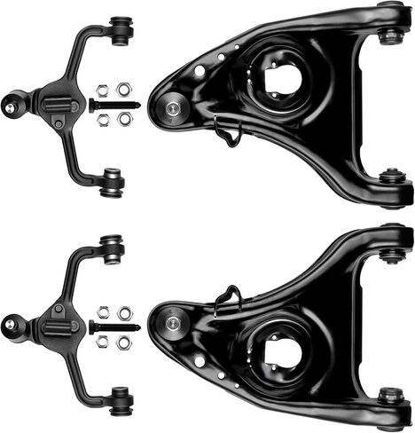 SCITOO 4-PC SET Suspension Kit - Lower Control Arm and Ball Joint, Upper Control Arm Fit For Ford Crown Victoria For Lincoln Town Car For Mercury Grand Marquis in Saudi Arabia