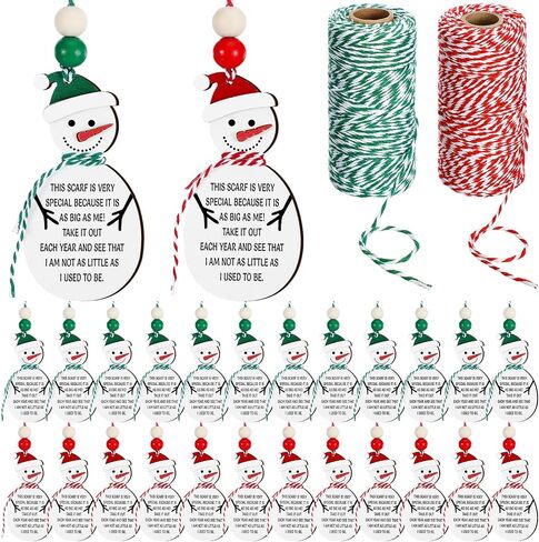 24 Pcs Height Ribbon Ornament Christmas Child Kids 2024 Personalized Growth Measurement Keepsake Ornament Wooden Hanging Christmas Tree Keepsake Classroom Gifts Bulk Xmas Stocking Stuffers in Kuwait