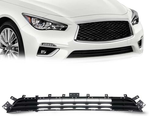 شبكة أمامية سفلية من KARPAL متوافقة مع 2018-2022 Infiniti Q50 Luxe Sedan Grill لاستبدال 622546HH0A IN1036113 in Saudi Arabia