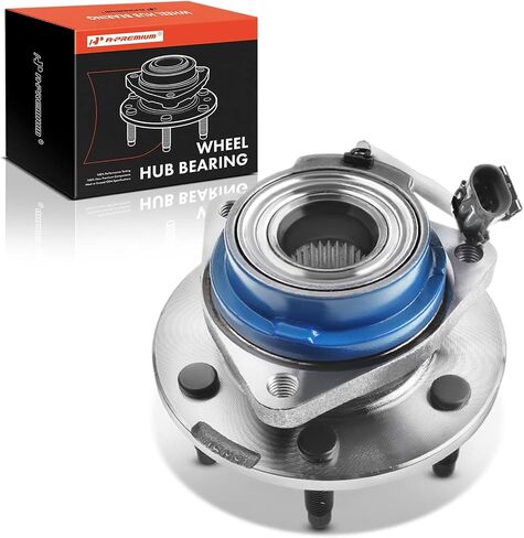 A-Premium Rear Wheel Bearing and Hub Assembly with ABS & 6-Lug Compatible with Cadillac CTS 2004-2007, SRX 2004-2009, STS 2005-2011 in Saudi Arabia