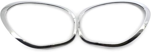Compatible for Cooper R60 Countryman S ALL4 11-16 Chrome Headlight Ring Trim Surround Cover Left Right 51139801573 51139801574(Left) in Saudi Arabia