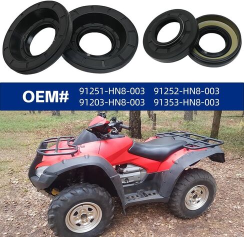 Front Differential Seal Kit Compatible with Honda Rincon 650 680 4x4 TRX650 FA/FGA TRX680 FA/FGA/FA5 in Saudi Arabia