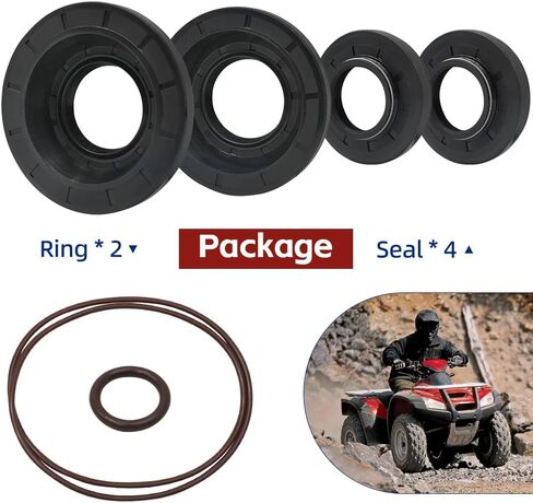 Front Differential Seal Kit Compatible with Honda Rincon 650 680 4x4 TRX650 FA/FGA TRX680 FA/FGA/FA5 in Saudi Arabia
