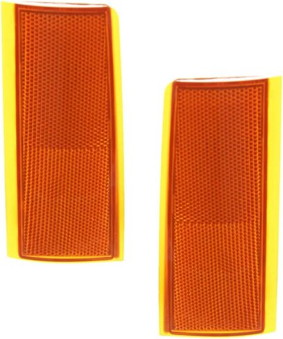 KarParts360 For Chevy C1500/2500 Suburban 1992-1999 Side Marker Light Driver and Passenger Side | Pair | w/Sealed Beam | Replacement For GM2556101, GM2557101 | 5974341, 5974342 in Saudi Arabia