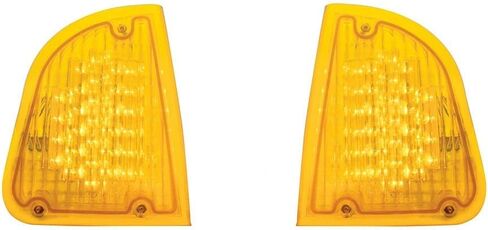 United Pacific يناسب مصابيح إشارة الانعطاف LED Kenworth T600/عدسة كهرماني LED كهرمانية/زوج يسار ويمين in Saudi Arabia
