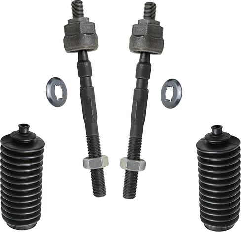 Detroit Axle - Front 12pc Suspension Kit for 92-95 Honda Civic, 4 Ball Joints 2 Sway Bars 4 Tie Rods 2 Boots 1992 1993 1994 1995 Replacement in Saudi Arabia