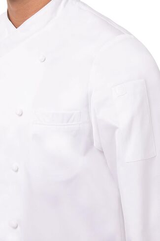 Chef Works Men's Premium Cotton Chef Coat in Saudi Arabia