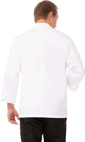 Chef Works Men's Premium Cotton Chef Coat in Saudi Arabia