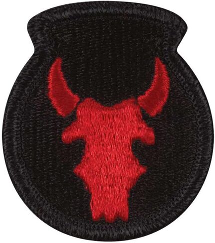 34th Infantry Division Patch Color AGSU in Saudi Arabia