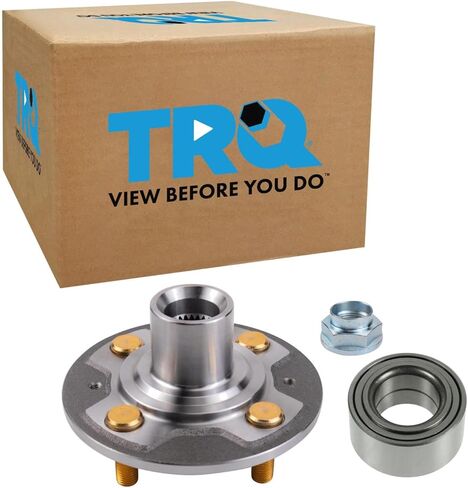 TRQ Front Wheel Bearing & Hub Kit Compatible with 2001-2005 Honda Civic in Saudi Arabia