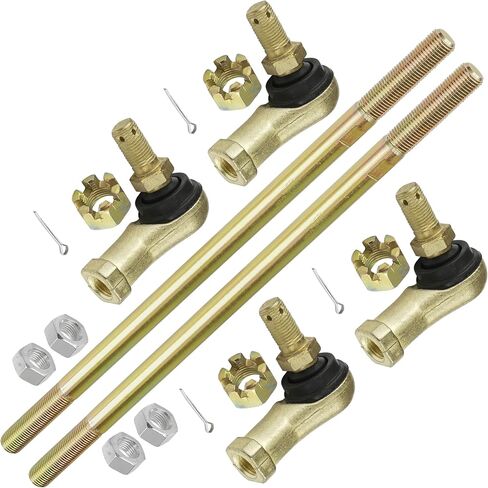 Caltric 2 Tie Rod Sets Compatible with Yamaha Kodiak 450 4Wd Hunter Yfm450 2005 / Outdoorsman 2006 in Saudi Arabia