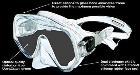 Frameless Mask Medium Fit, Black in Saudi Arabia