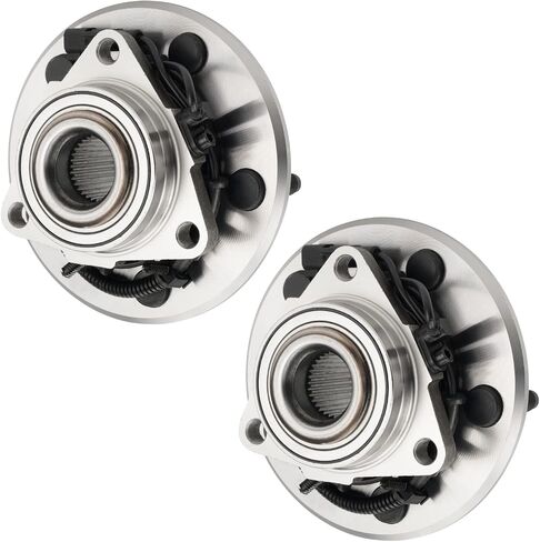 KAX 515151 Pair Front Wheel Bearing Compatible with Ram 1500 2012-2018, Ram 1500 Classic 2019-2022,5 Lugs W/ABS in Saudi Arabia