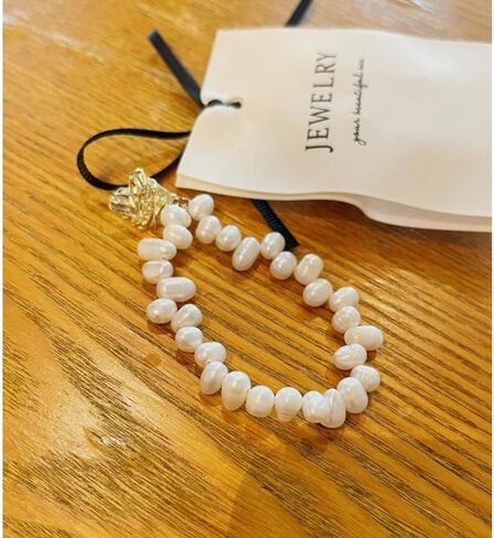 Asymmetrical Pearl Earrings - Gold Accented Unique Design, Versatile Everyday Elegance & Evening Glamour, 1 Pair Pearl Earrings Jewelry Birthday Gift for Women、Gathering, Vacation, Banquet, in Saudi Arabia