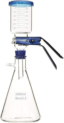Glass Vacuum Filtration Distillation Apparatus, 500ml in Saudi Arabia
