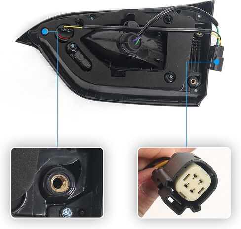 Huray Tail Light for Jeep Cherokee 2019-2023 OE LED Brake Lamp Replacement (Inner Left) in Saudi Arabia