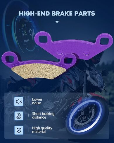 وسادات فرامل ECCPP تناسب Polaris RZR 800 2008-2014، RZR S 800 RZR 800S 2009-2014، RZR 570 2012-2015، FA456 FA159 وسادات الفرامل الأمامية والخلفية in Saudi Arabia