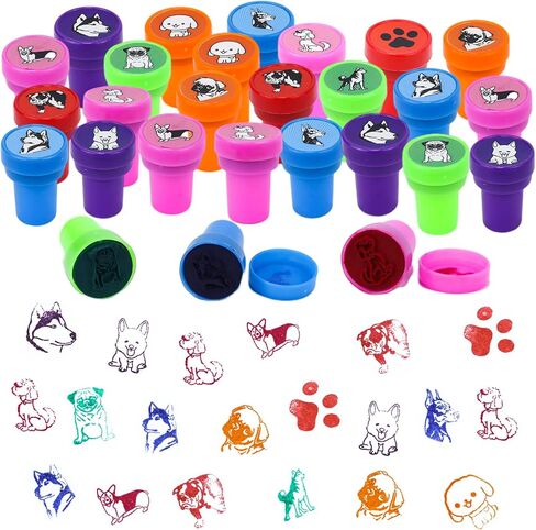 Prefilled Easter Basket Stuffers 24PCS Bulk Filled with Bunny Stampers Toys and Tattoos Stickers Hunt Basket Egg Easter Party Favors Classroom Prizes Gift for Kids Toddlers Girls Boy in Saudi Arabia