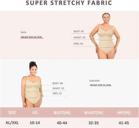 FeelinGirl Shapewear Bodysuit Tummy Control for Women Seamless Sculpting Snatched Waist Body Shaper Body Suit in Saudi Arabia