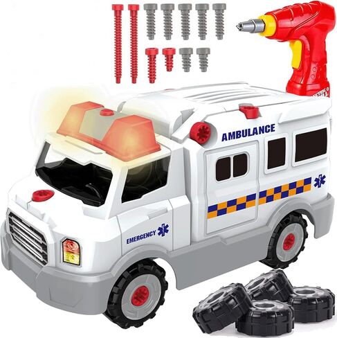 Liberty Imports Dinosaur Toy Gun - 3-in-1 Transforming T-Rex Blaster with Cool Sound Effects & LED Light Up - Build and Take Apart Toy for Boys & Girls in Saudi Arabia