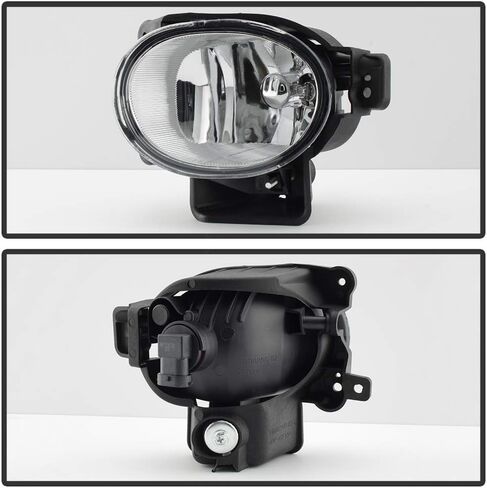 ACANII - For 2007-2008 Acura TL Clear Bumper Fog Lights Assembly Driving Lamps+Bulbs Aftermarket Driver & Passenger Side in Saudi Arabia