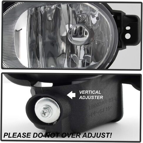 ACANII - For 2007-2008 Acura TL Clear Bumper Fog Lights Assembly Driving Lamps+Bulbs Aftermarket Driver & Passenger Side in Saudi Arabia