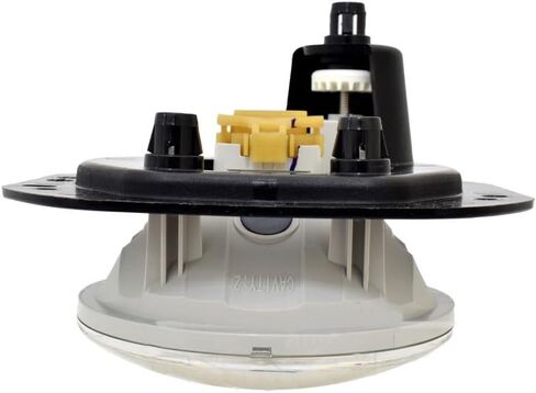 KarParts360 For Ram ProMaster 3500 2023 2024 Fog Light Driver or Passenger Side Single Piece Clear | PC Plastic Housing | PC Plastic Lens | Screw-In Attachment | Replacement For CH2592173 | 68527257AA in Saudi Arabia