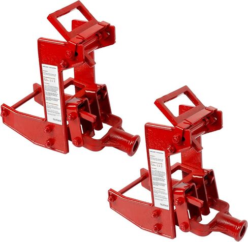 Heavy-Duty Malleable Casting Iron Wall Jack for Lifting Wall Beams Decks and More with Capacity of Lifting 1,000 lbs, Red, Pack of 1 in Saudi Arabia