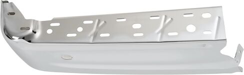 غطاء نهاية المصد الخلفي من KUAFU متوافق مع 2021-2023 Ford F-150 لاستبدال FO1102401 ML3Z17906HA غطاء واقي المصد الخلفي الأيسر من الفولاذ الكروم الفضي in Saudi Arabia