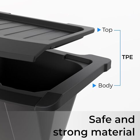 Rear Center Console Organizer for Tesla Model Y, 2024 Upgraded Anti-Slip Lid Cover, Car Trash Can for Tesla Model Y Accessories in Saudi Arabia