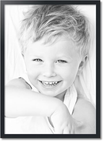 إطار صورة أسود ArtToFrames مقاس 27 × 27 بوصة، إطار ملصق MDF مخصص مقاس 1.25 بوصة أسود ناعم، رائع للفنون أو الصور الخاصة بك - يأتي مع أكريليك اقتصادي in Kuwait